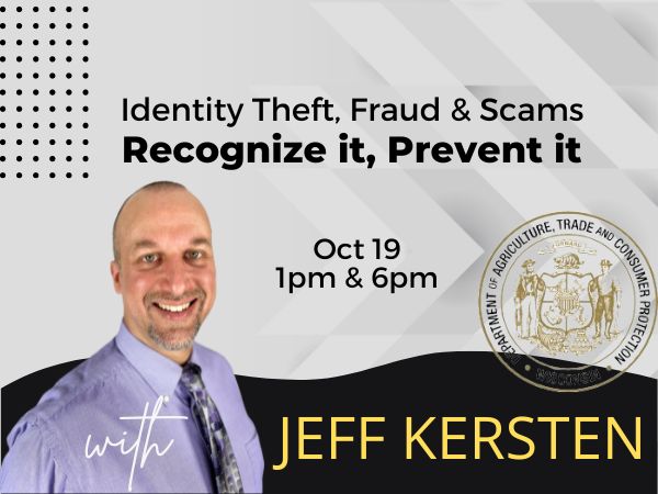 Identity Theft, Fraud and Scams: Recognize it and Prevent it